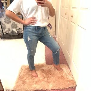 Banana Republic Distressed Legging Jeans